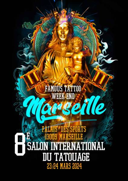 Prestation charge de sécurité pour le 7e salon international du Tatouage à Marseille au Palais des sports